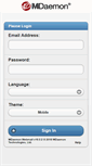 Mobile Screenshot of mail.synergy.com.sg